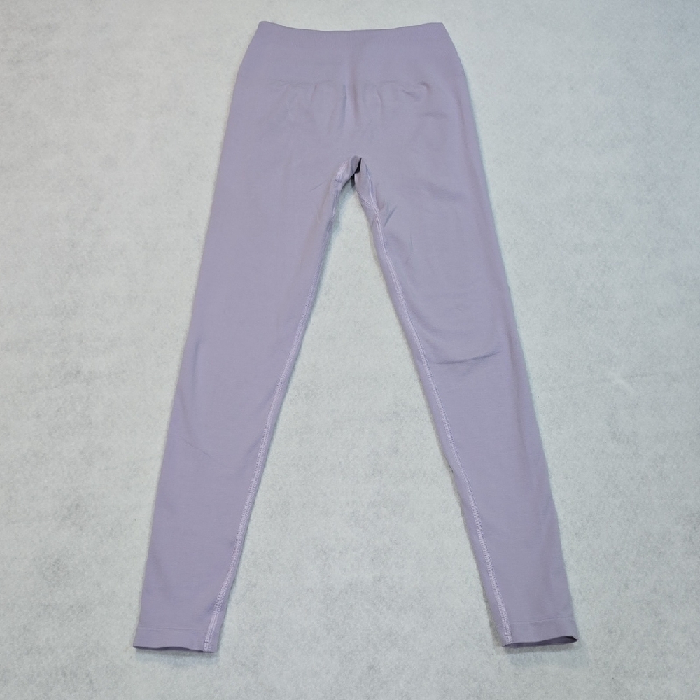 Alphalete Amplify Leggings Lavender Purple High Waisted Scrunch‎ Butt Seamless S